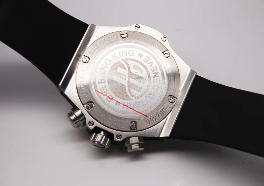 HBT Grey - Hollow 904L Steel - Grey Rubber - Quartz - 42mm