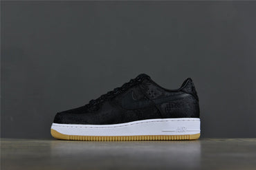 AF 1 x CLOT x Fragment Design 'Black Silk'