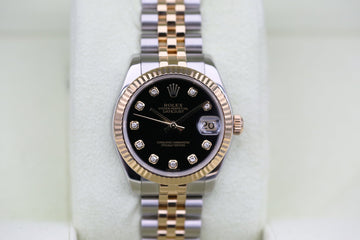 Rolx Black DATEJUST 31mm 2007