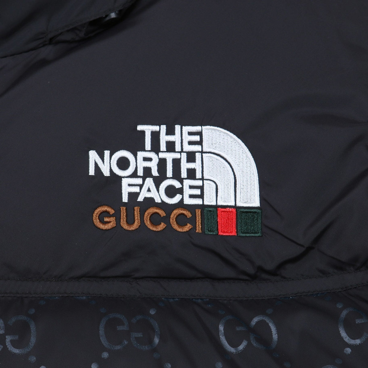 The North Face Down Jacket Gucci