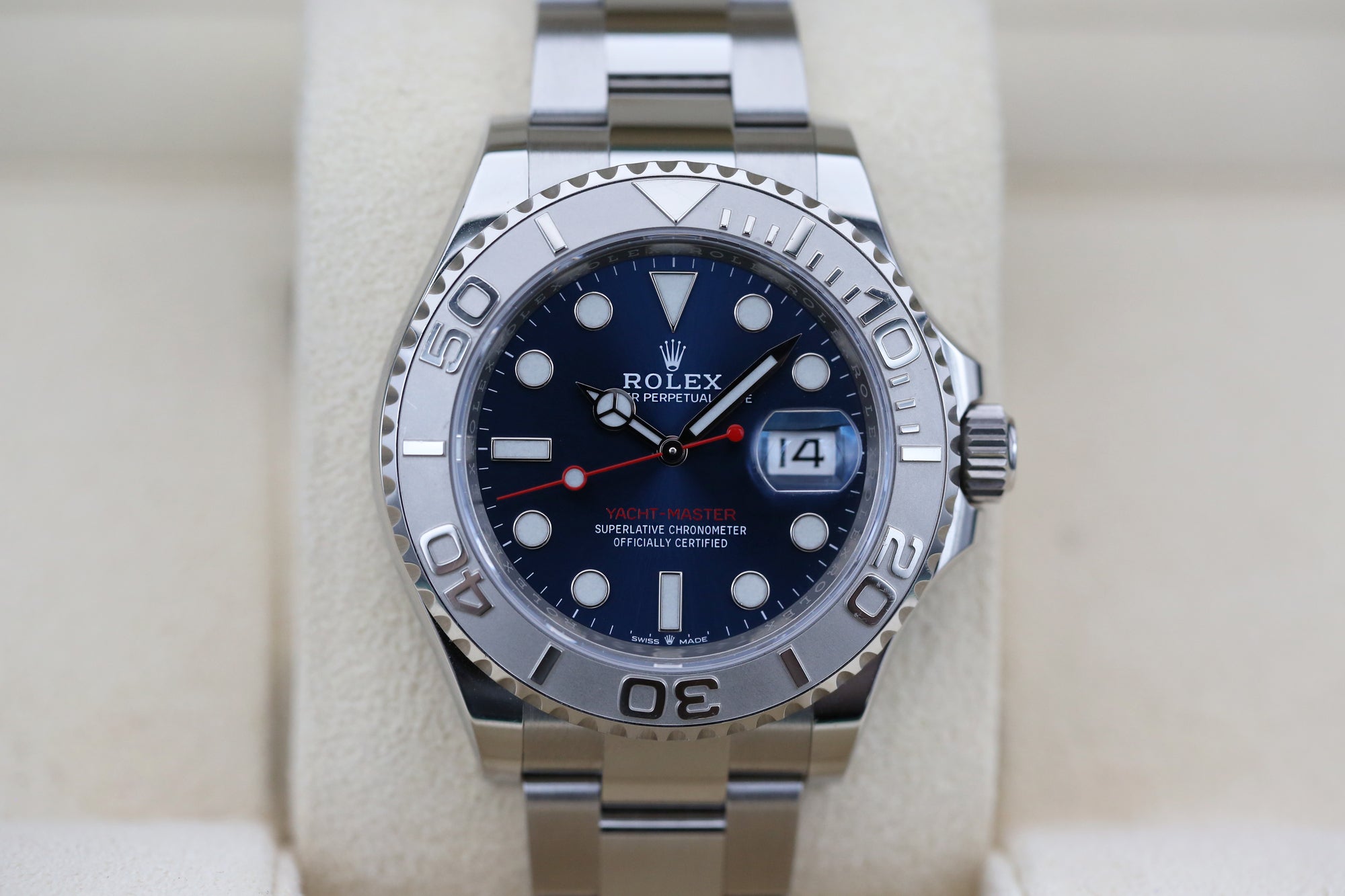 Rolx Blue YACHT-MASTER 40mm 2021