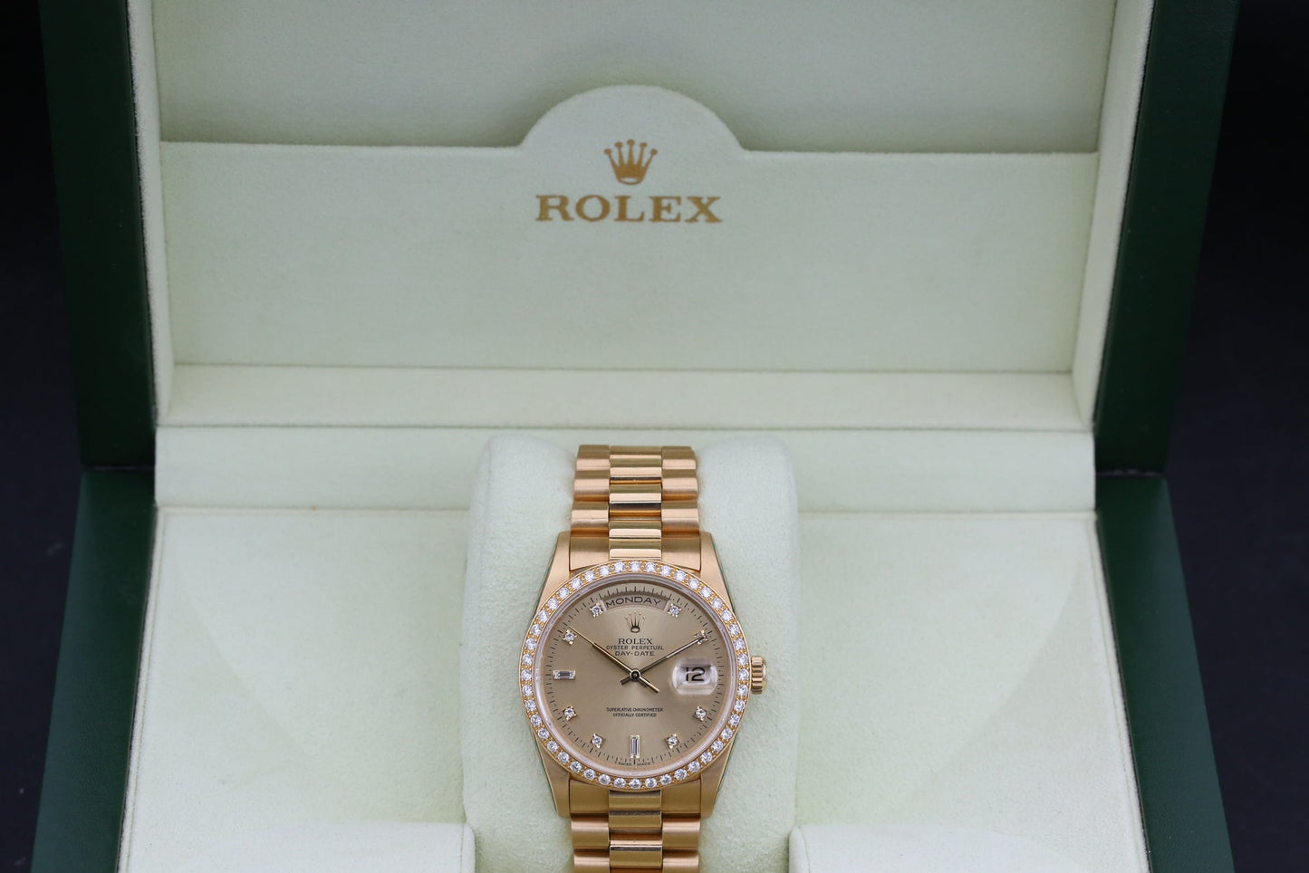 Rolx Champagne DAY-DATE 36mm 1995