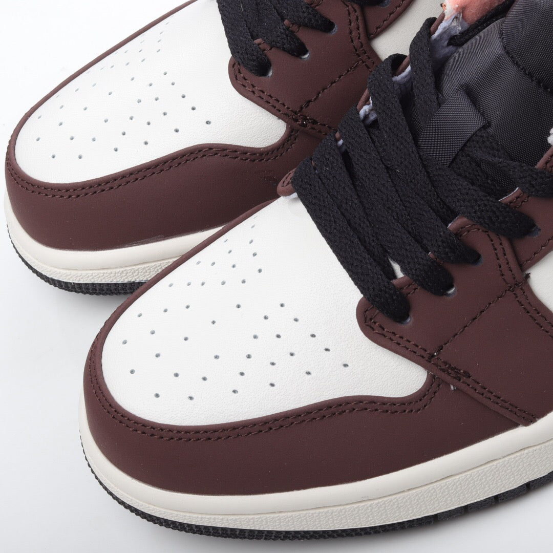 AJ 1 LOW 'BROWN WHITE'