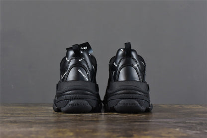 Bciaga Triple S Allover Logo Black