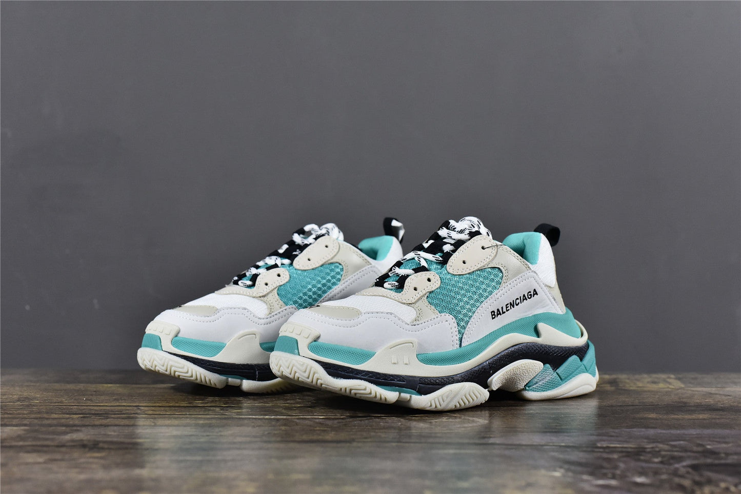 Bciaga Triple S Green/White