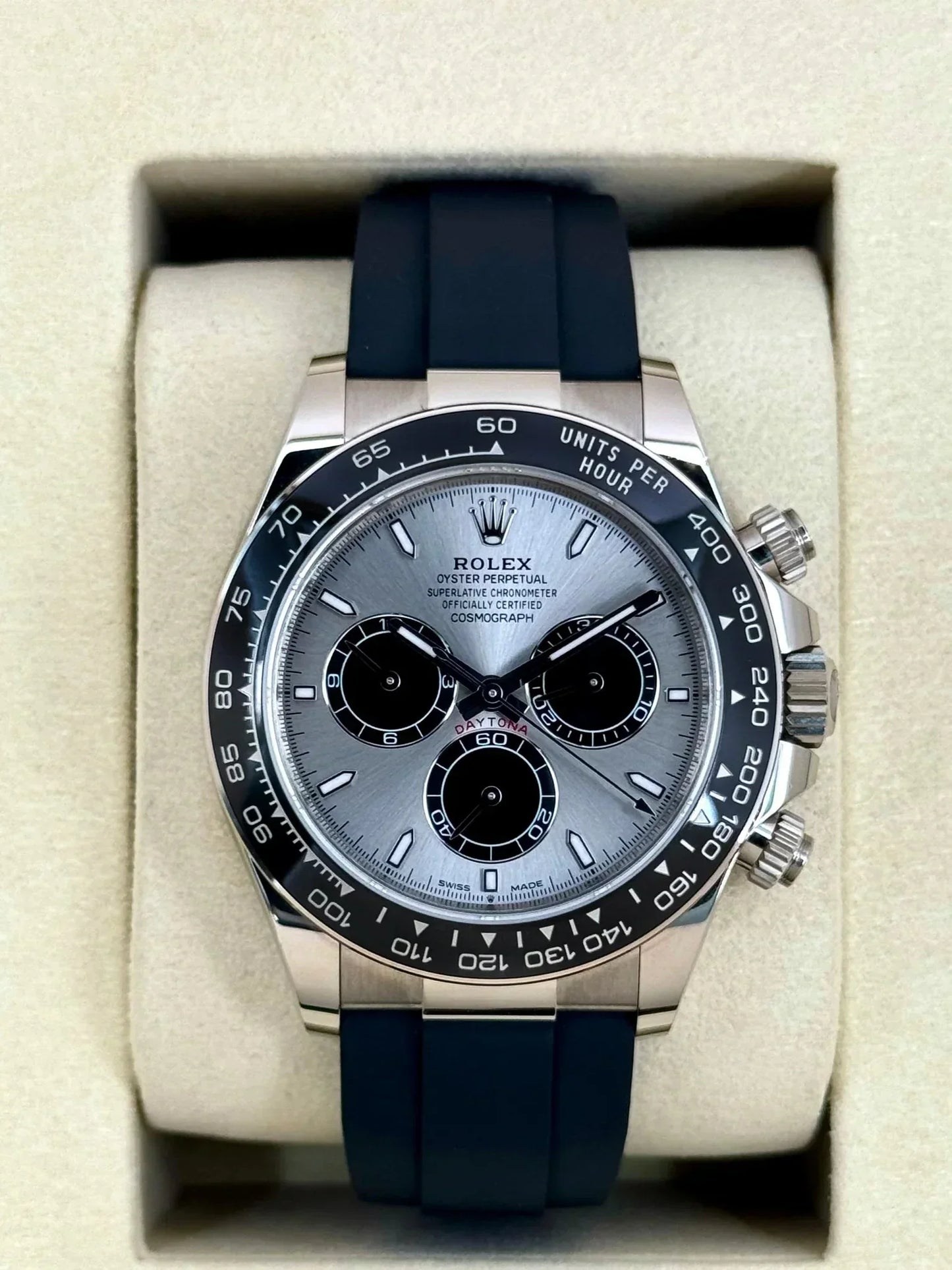 Daytona  40mm 126519LN Silver Ghost Dial