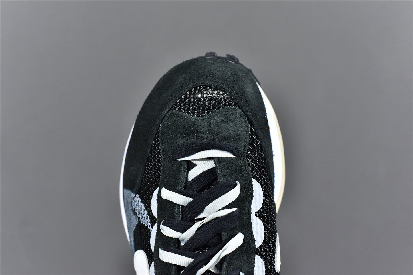 Sacai Vaporwaffle Black White