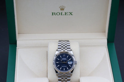 Rolx Blue Motif DATEJUST 36mm 2023