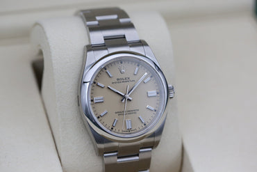 Rolx Beige OYSTER PERPETUAL 36mm 2025