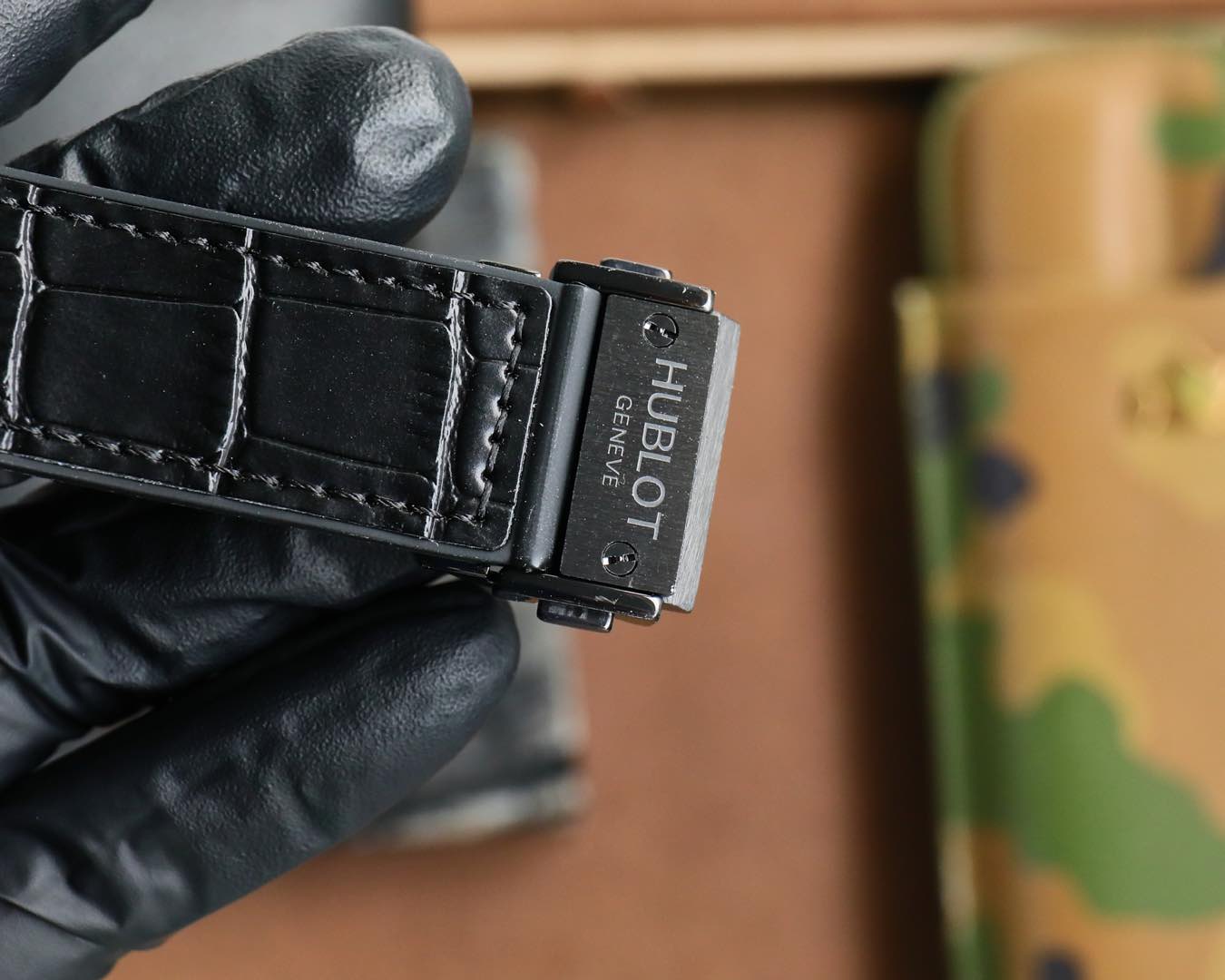HBT Black - Black Leather - Automatic - 45mm