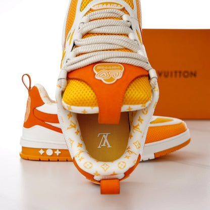 LV Skate Sneaker Orange