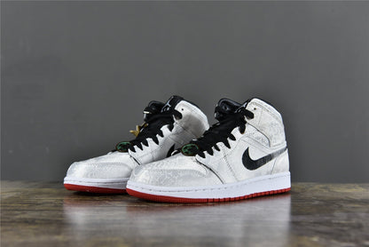 AJ 1 Mid x CLOT 'Fearless'
