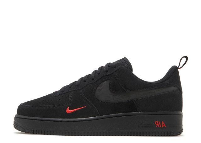 AF 1 '07 LV8 'Reflective Swoosh - Black Crimson'