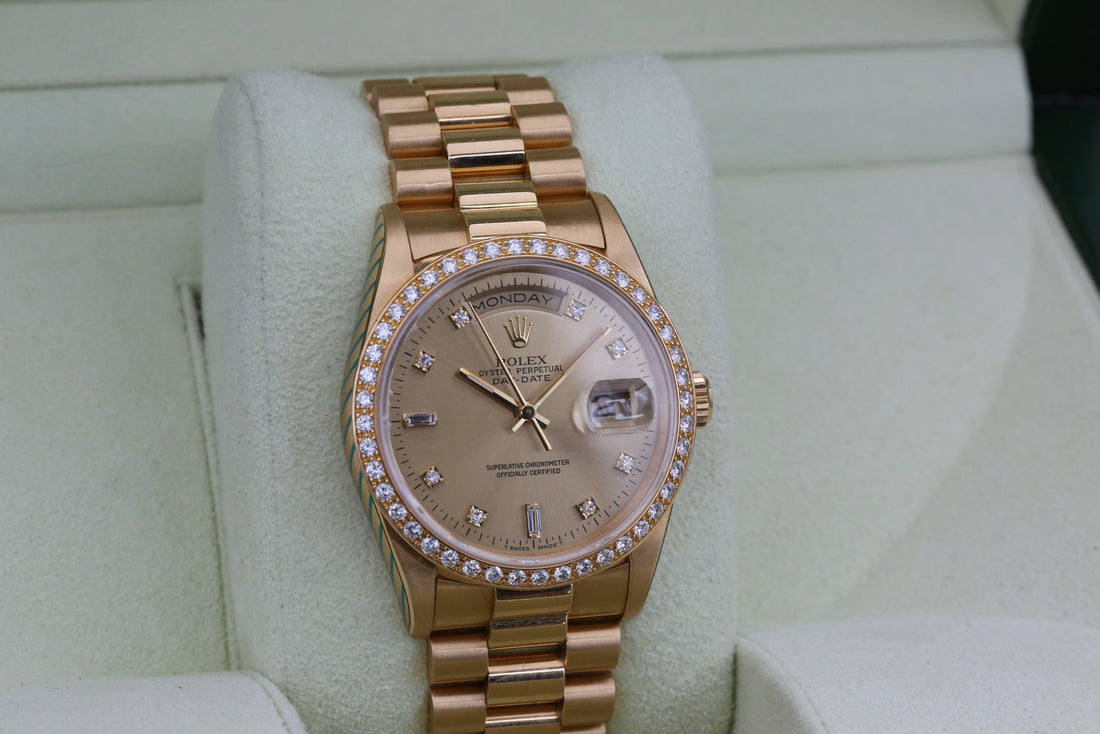 Rolx Champagne DAY-DATE 36mm 1995