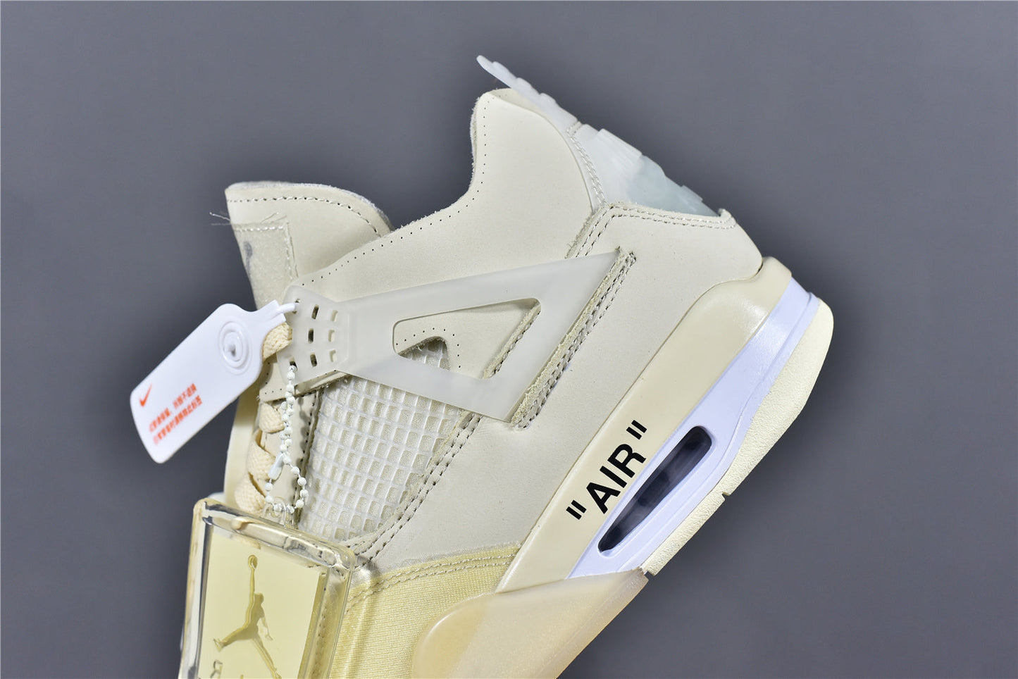 AJ 4 x Off-White 'Sail'