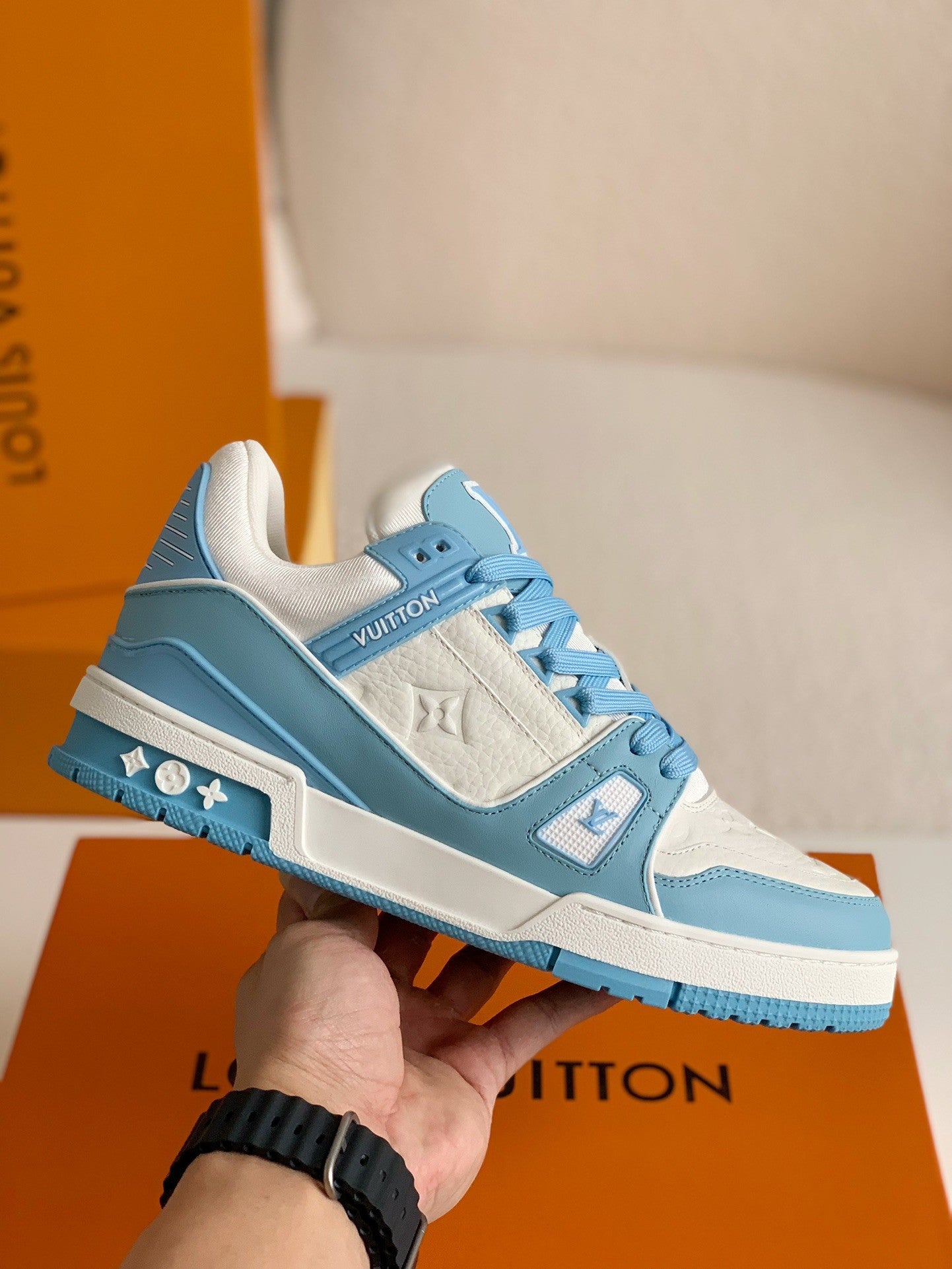 LV TRAINER SNEAKERS