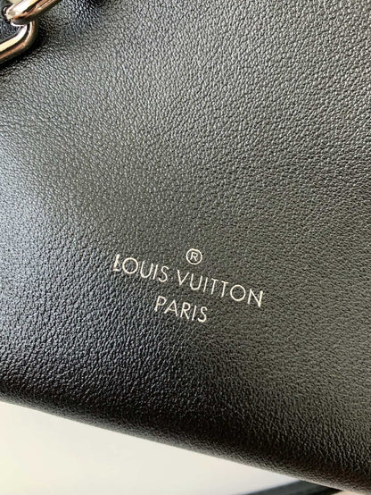 LV SIDE TRUNK full leather handbag