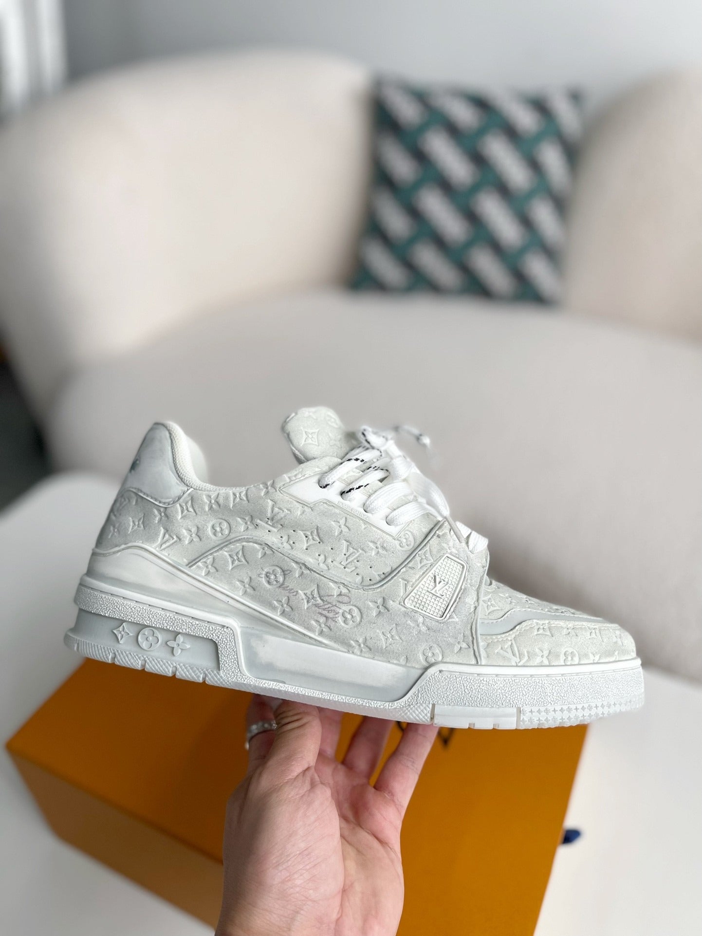 LV TRAINER SNEAKERS