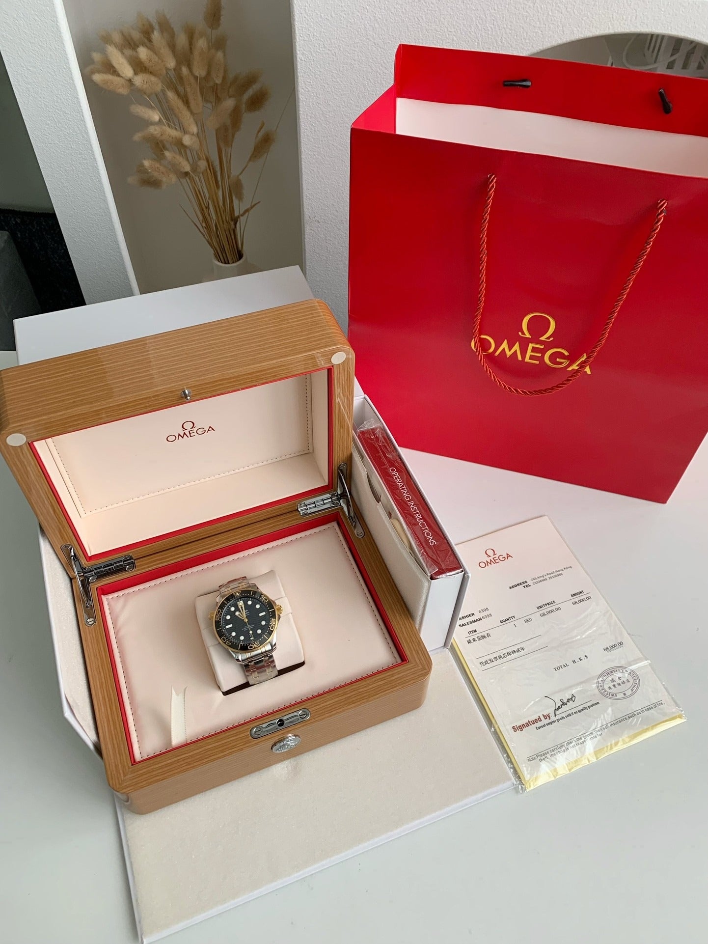 Omega Seahorse Series 300-meter dive wristwatch,43.5mm
