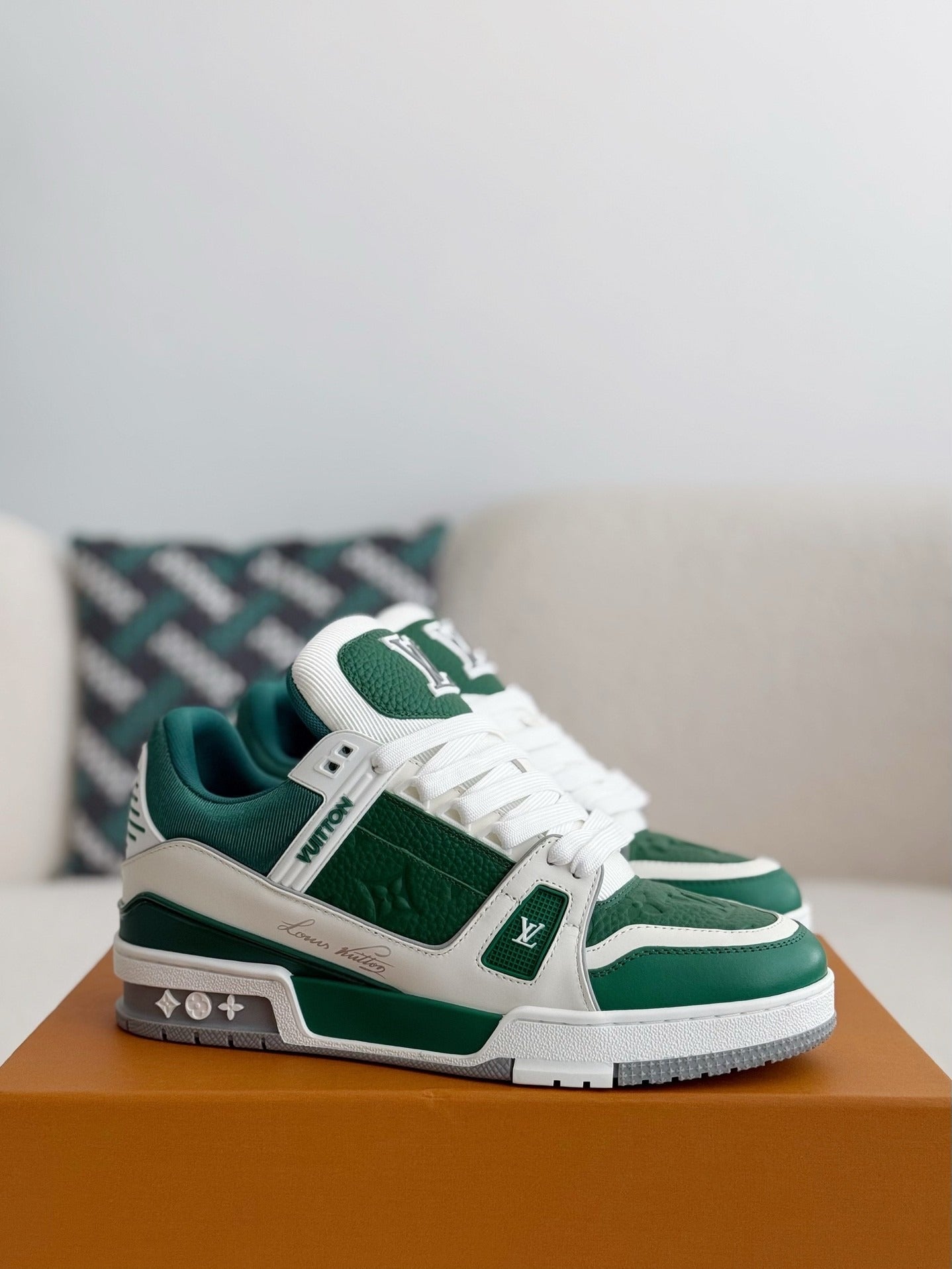 LV TRAINER SNEAKERS