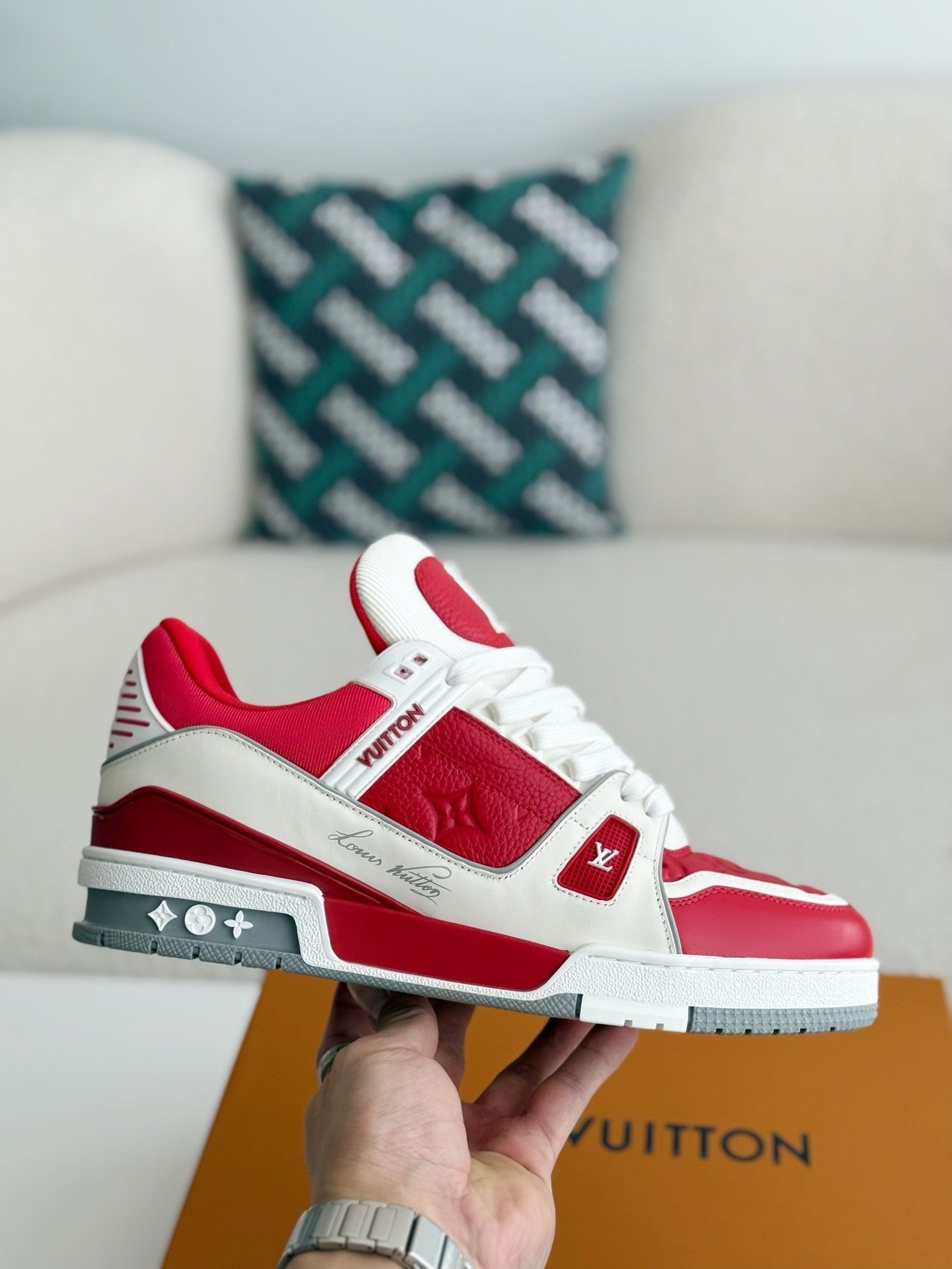 LV TRAINER SNEAKERS