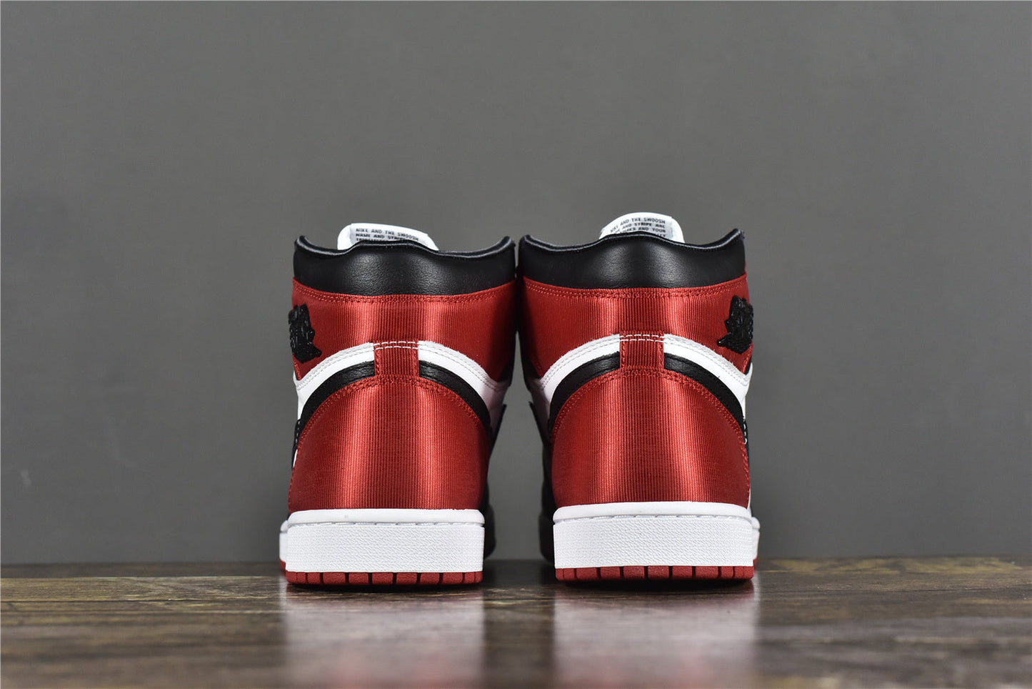 AJ 1 High 'Satin Black Toe'