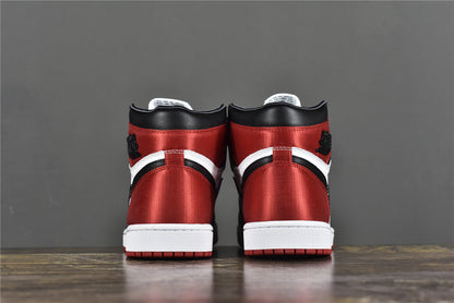 AJ 1 High 'Satin Black Toe'