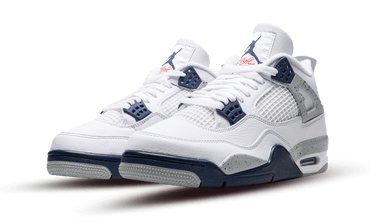 AJ 4 Retro 'White Midnight Navy'