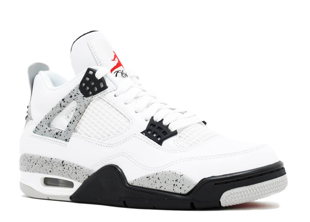 AJ 4 Retro OG 'White Cement'