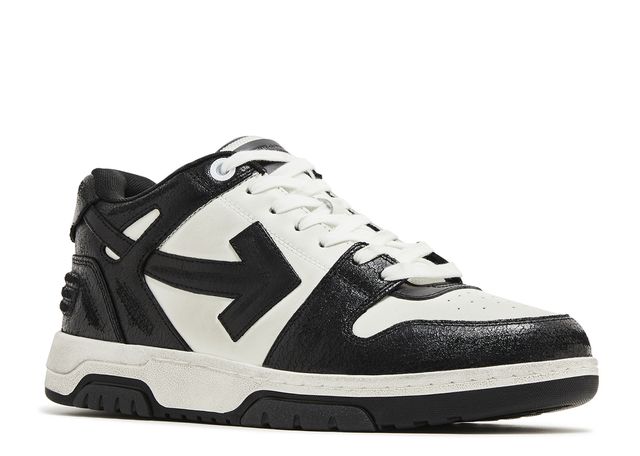 Off-White Out of Office 'Black White Distressed'