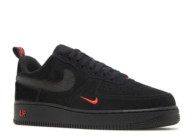 AF 1 '07 LV8 'Reflective Swoosh - Black Crimson'