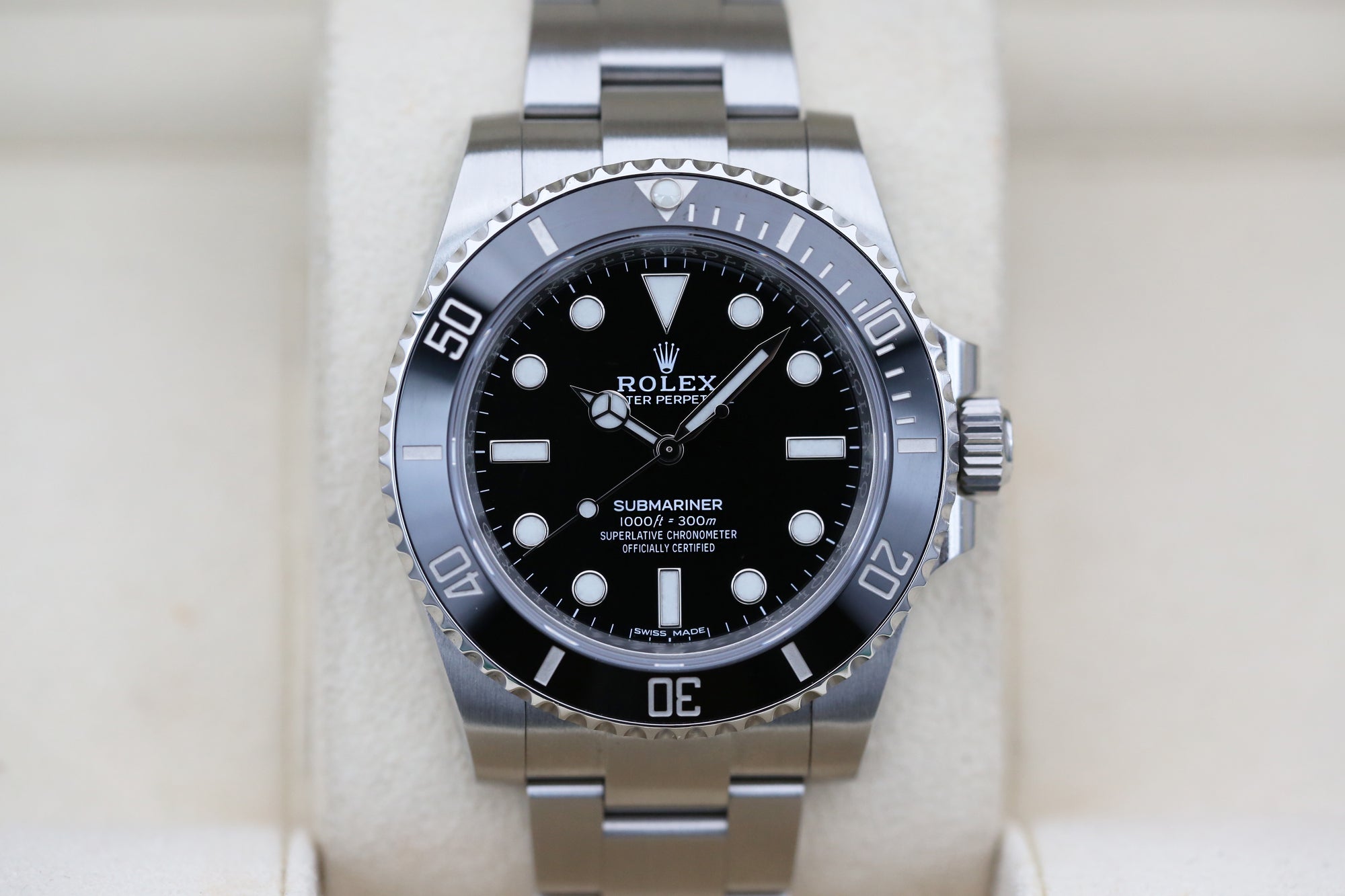 Rolx Black SUBMARINER 40mm 2019