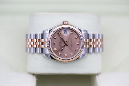 Rolx Pink DATEJUST 31mm 2012