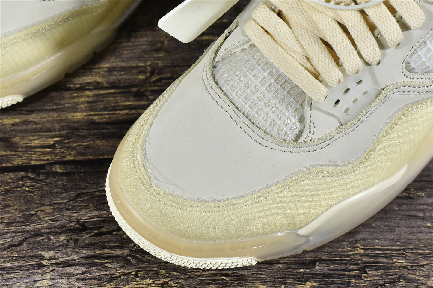 AJ 4 x Off-White 'Sail'