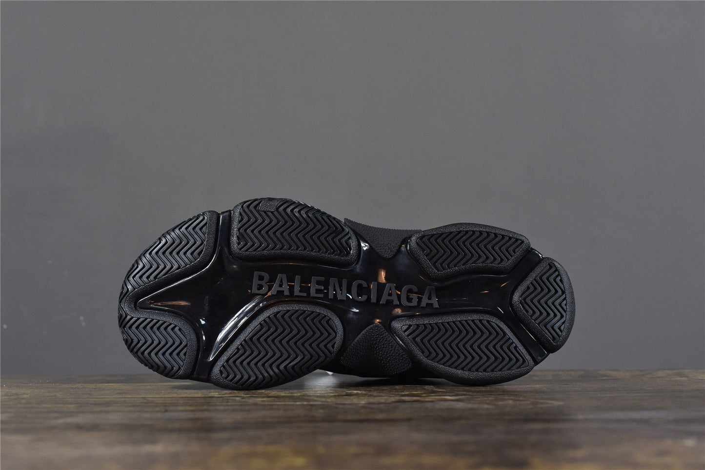 Bciaga Triple S Allover Logo Black