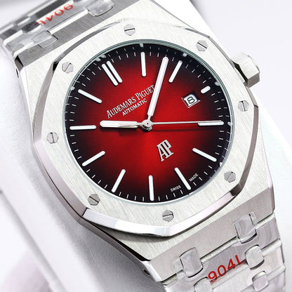 Audermaus Red - 904L White Steel - Automatic - 41mm
