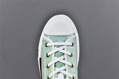 D!OR B23 High-Top Sneaker Yellow and Green