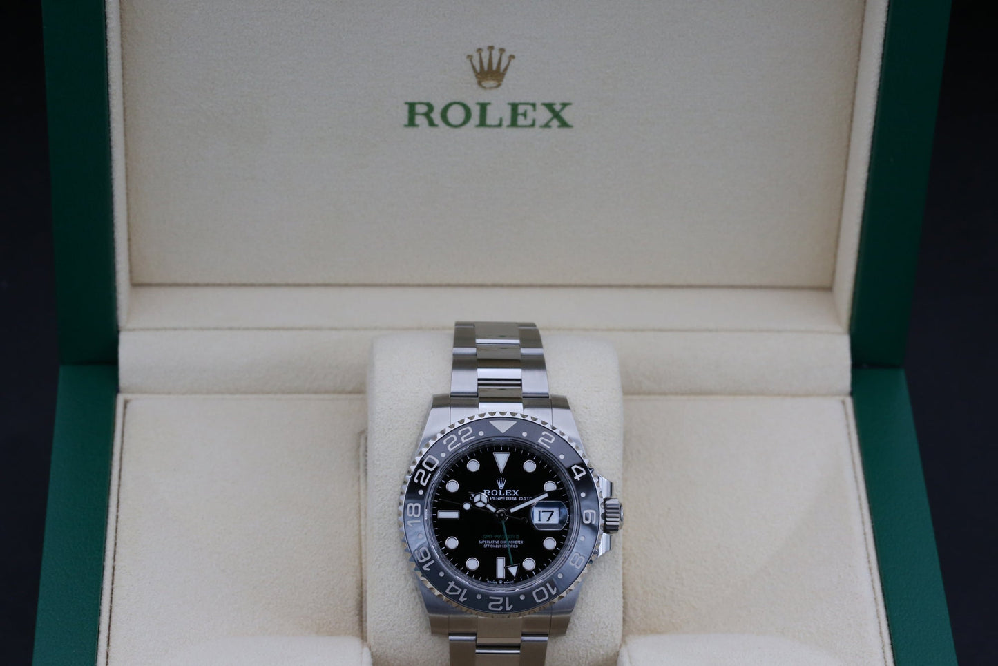 Rolx Black GMT MASTER II 40mm 2024 Bruce Wayne