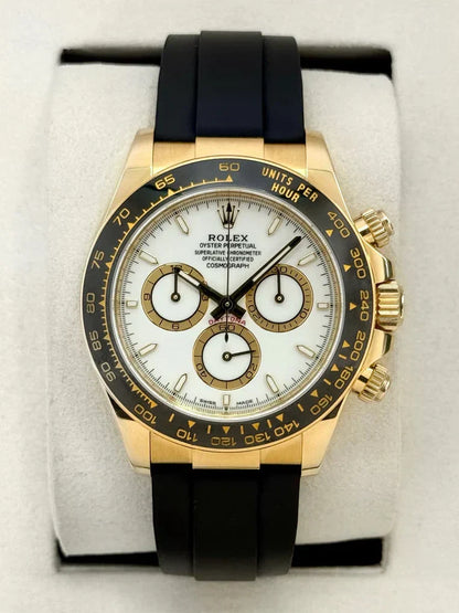 Daytona  40mm 126518LN Yellow White Dial