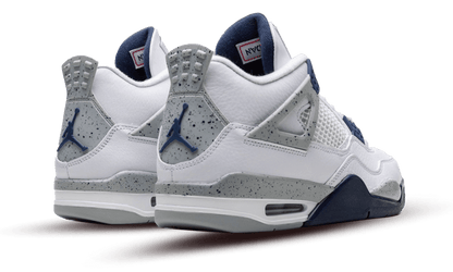 AJ 4 Retro 'White Midnight Navy'