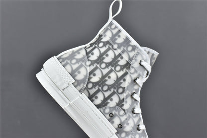 D!OR B23 High-Top Oblique Canvas