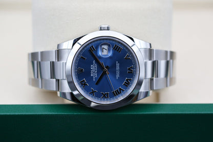 Rolx Blue Azzuro DATEJUST 41mm 2025