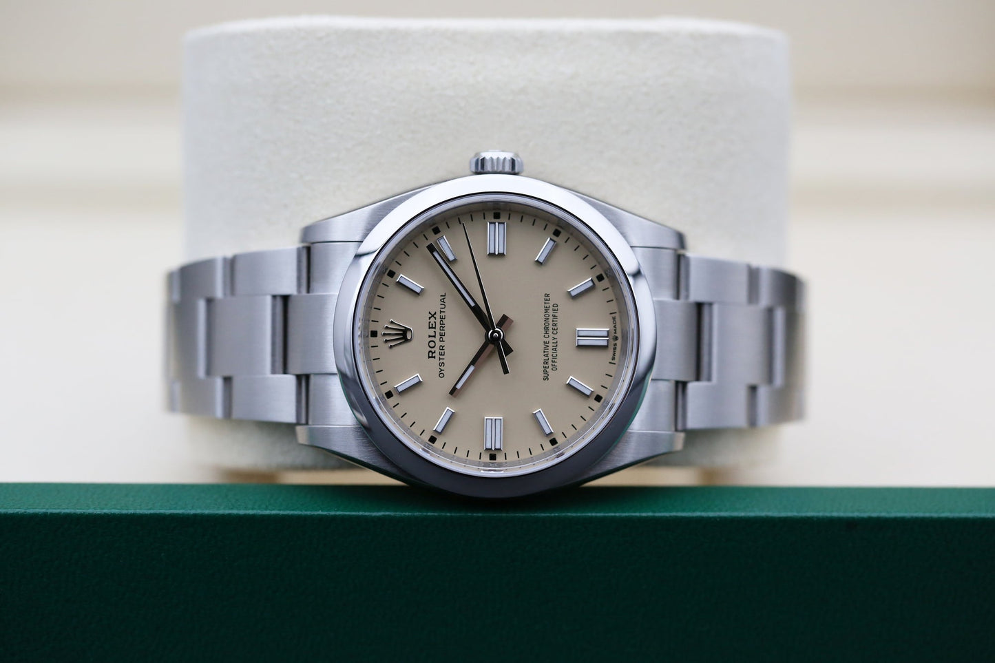 Rolx Beige OYSTER PERPETUAL 36mm 2025