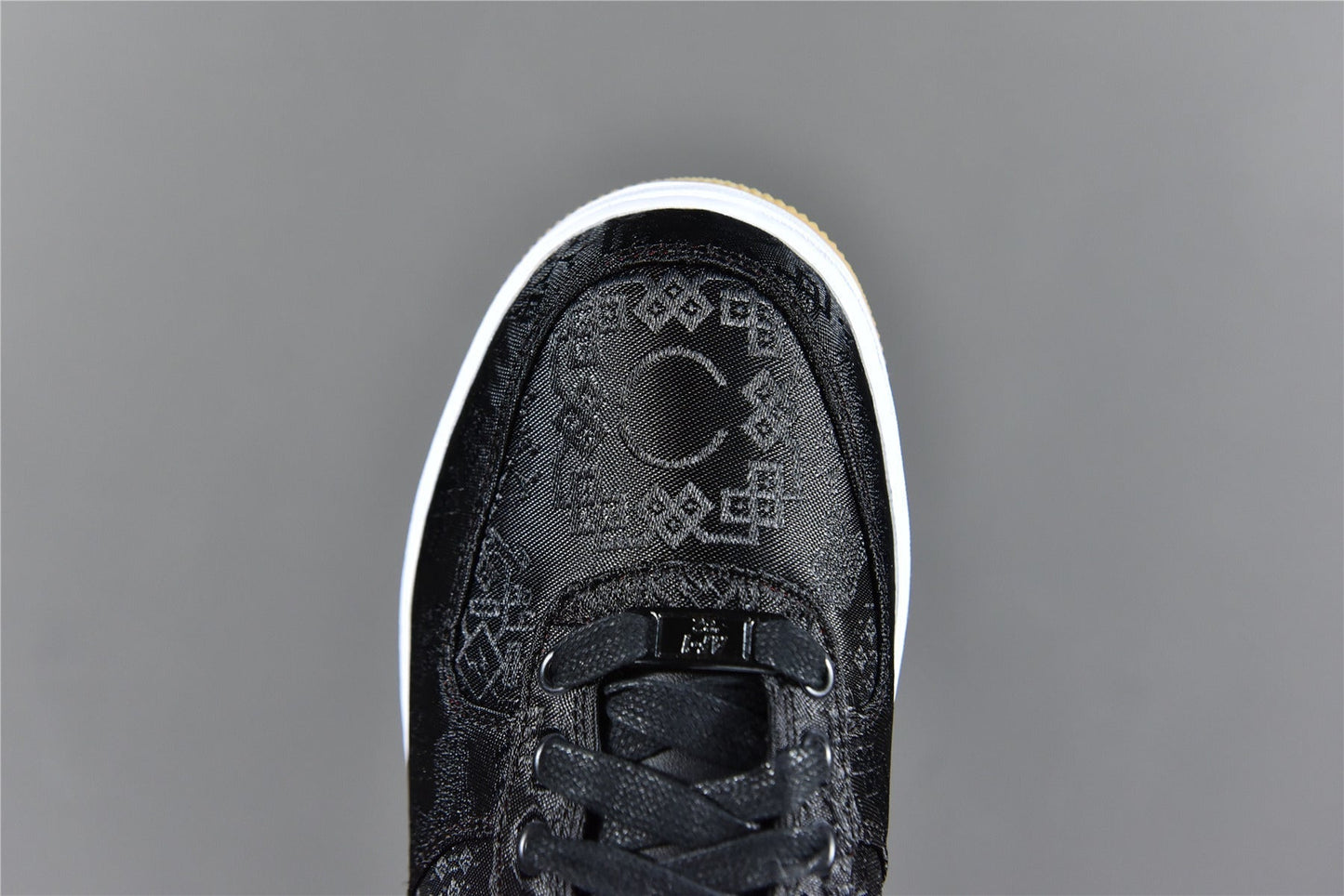 AF 1  x CLOT x Fragment Design 'Black Silk'