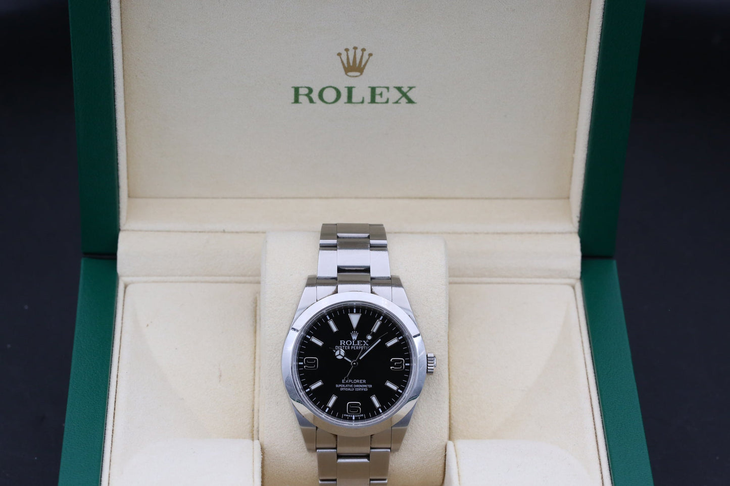 Rolx Black EXPLORER 39mm 2015