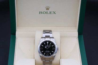 Rolx Black EXPLORER 39mm 2015