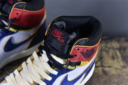 AJ 1 High x Union LA 'Storm Blue Toe'