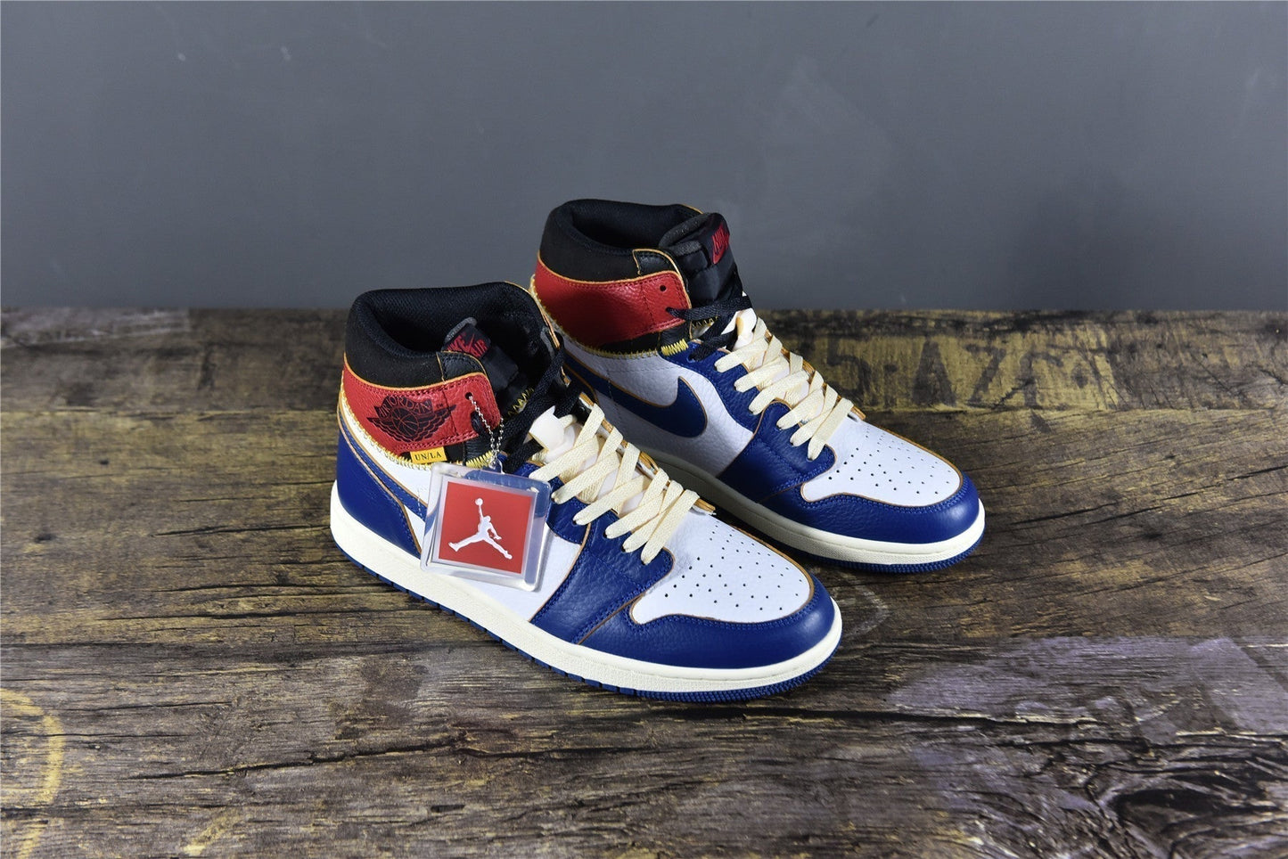 AJ 1 High x Union LA 'Storm Blue Toe'