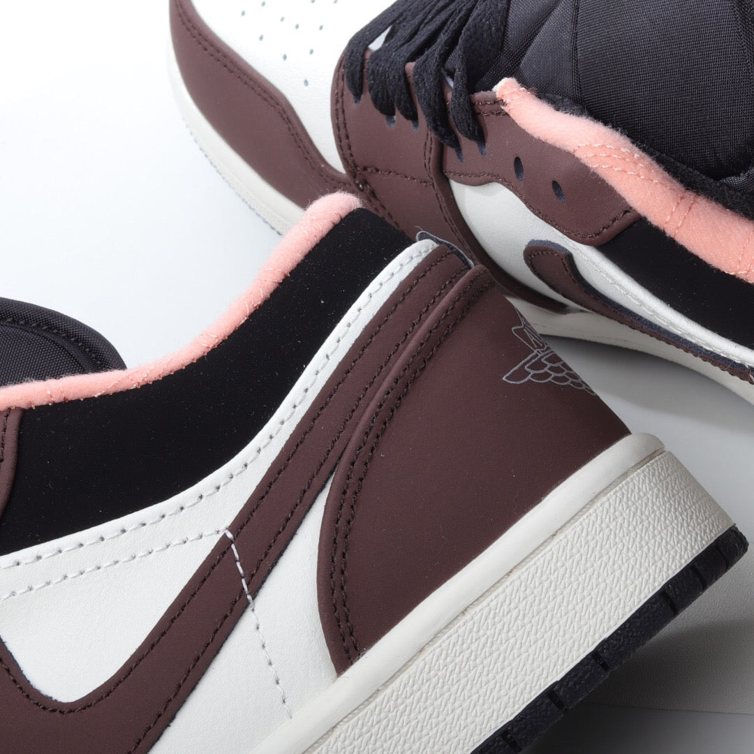 AJ 1 LOW 'BROWN WHITE'