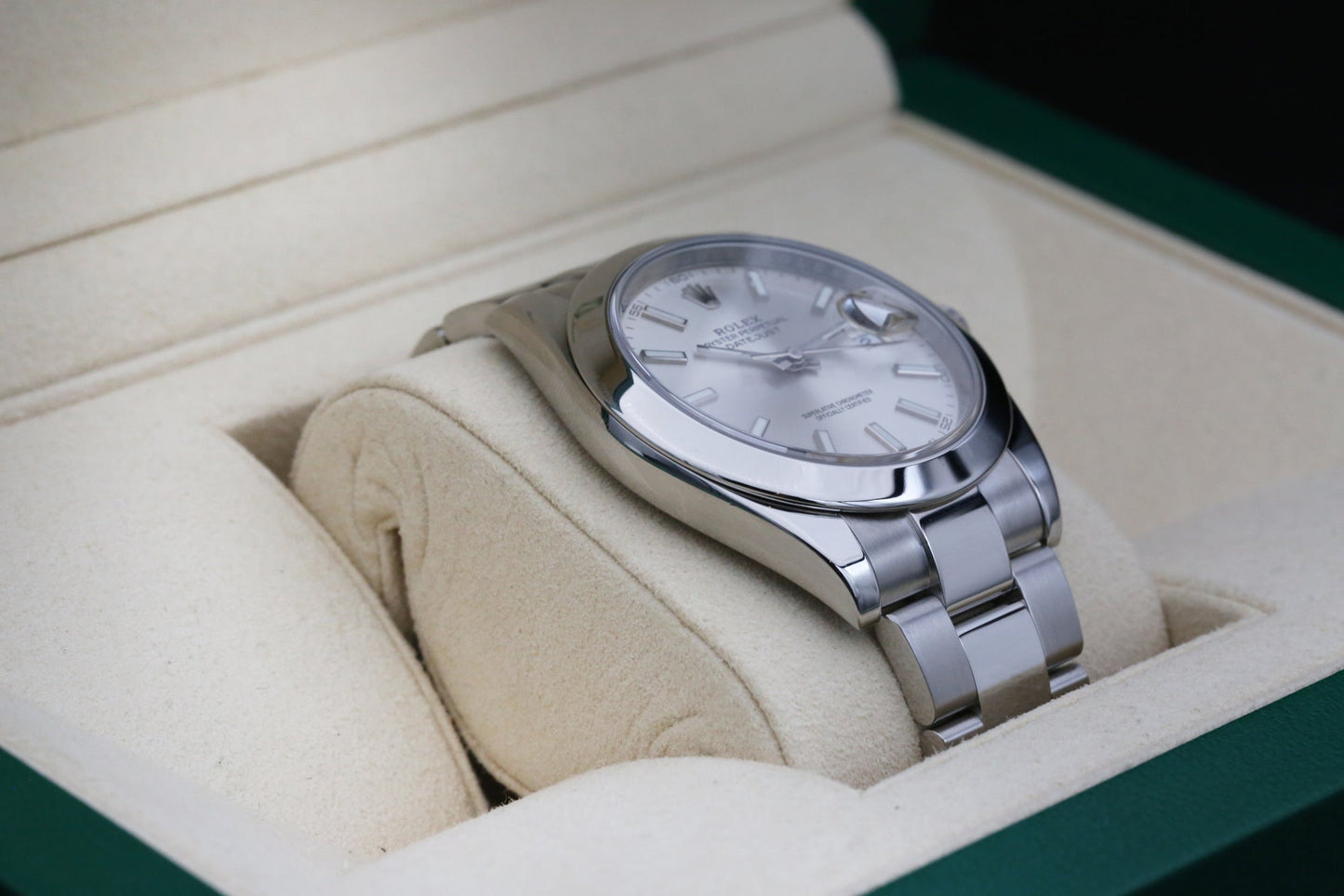 Rolx Silver DATEJUST 41mm 2018